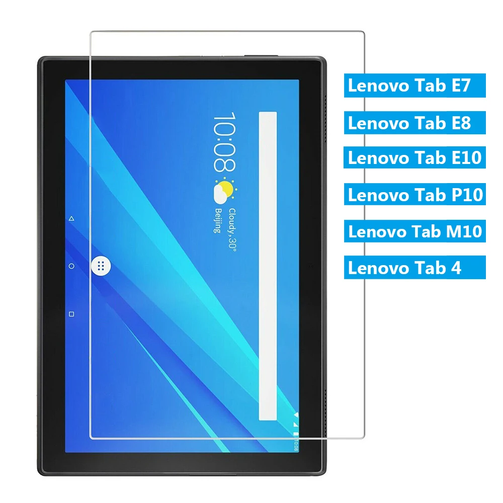 1 шт. высокая прозрачность защита экрана планшета для lenovo Tab 4 10," E10/P10/M10 Закаленное стекло пленка 9H анти-защитная пленка