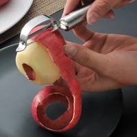 thickened stainless steel peeler potato manual fruits vegetables peeling knife apple cucumber slicer kitchen accessories