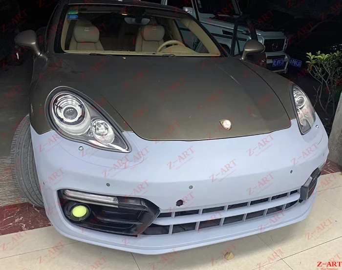 Z-ART Инъекция PP 971 передний бампер для Por sche 970 1 facelift тюнинг | Автомобили и мотоциклы