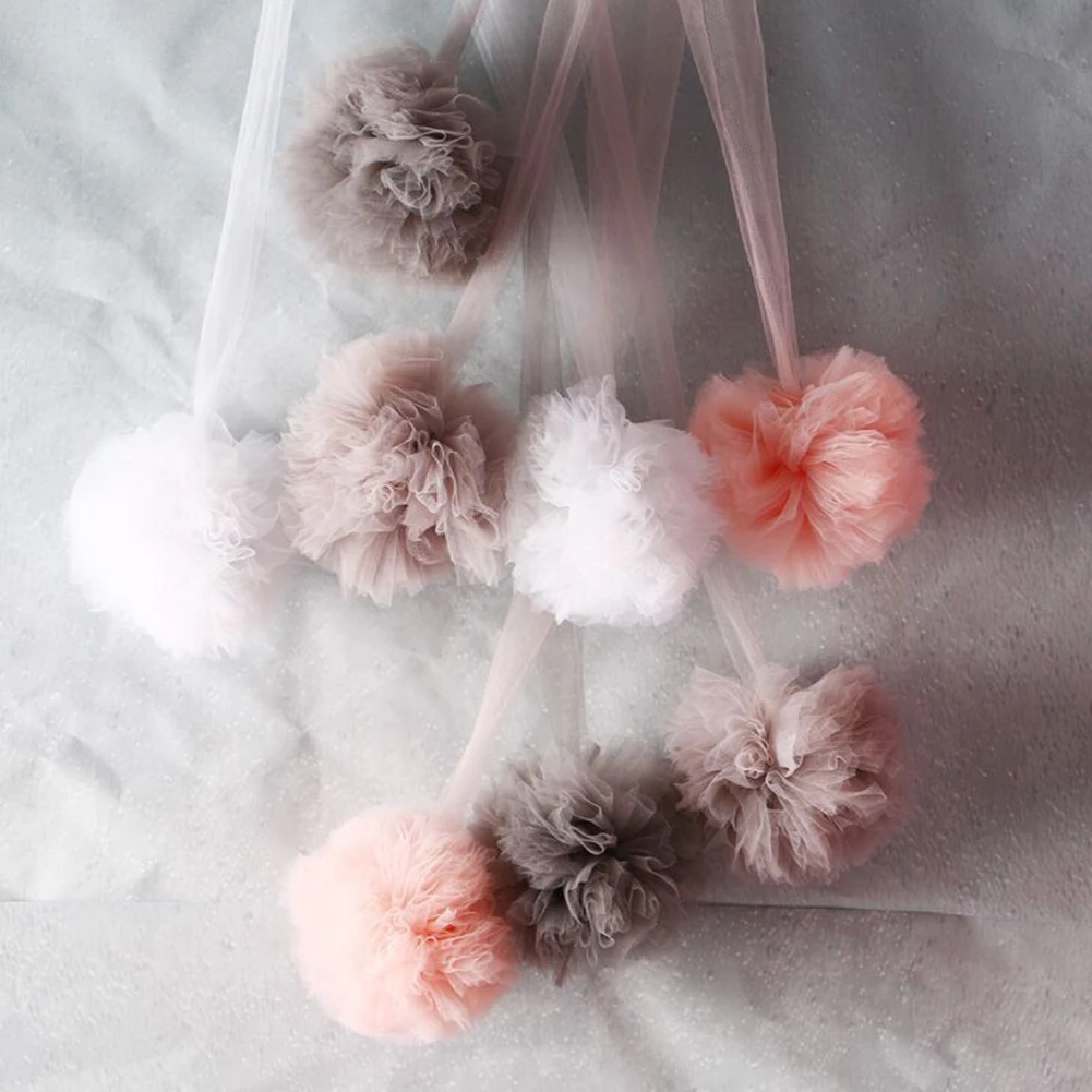 Украшение для детской комнаты гирлянда марлевые шарики свадьбы или вечерние