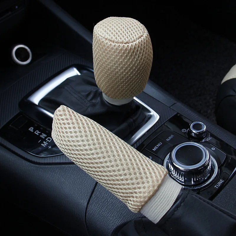 Универсальная накладка на ручной тормоз чехол для рычага переключения передач