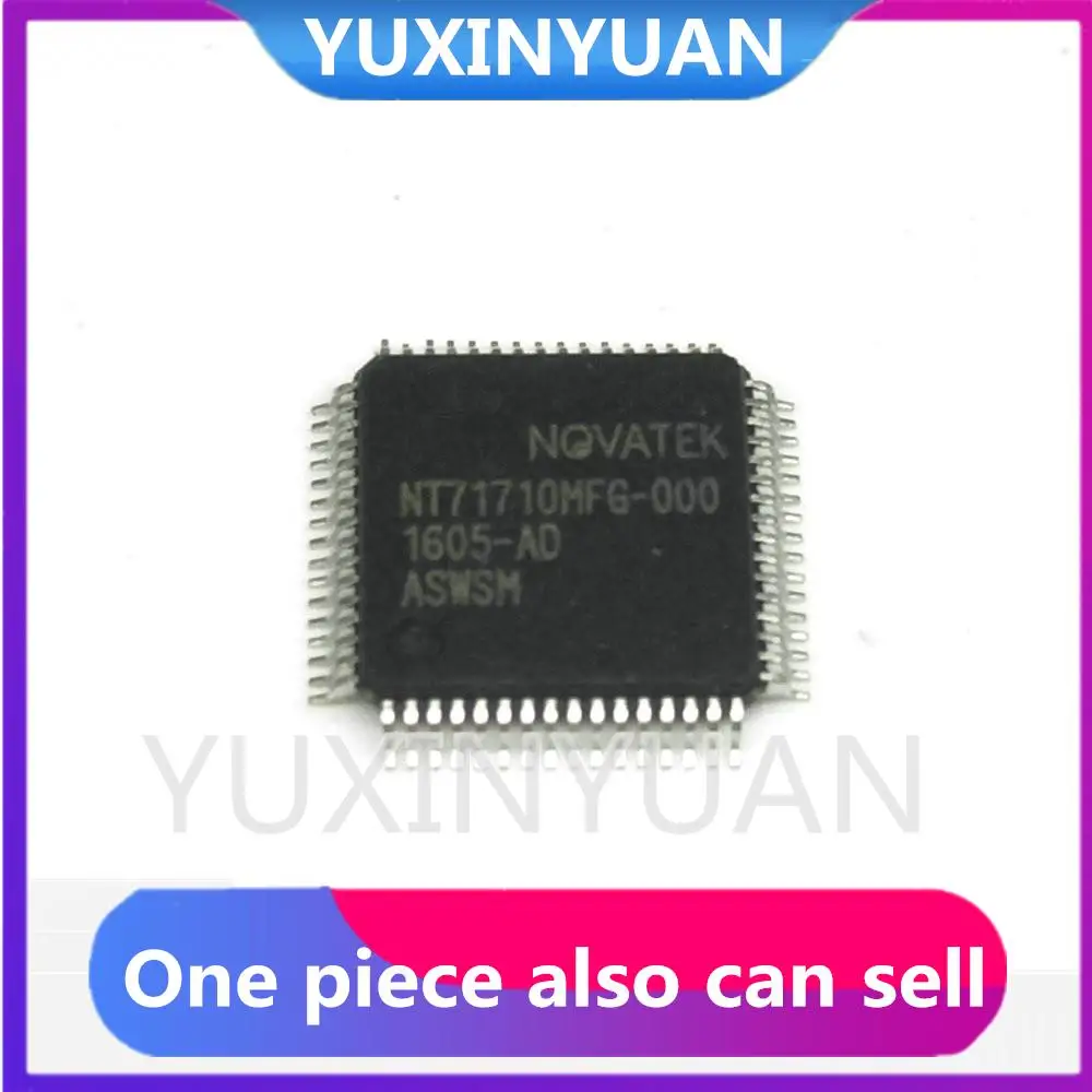 

1 шт./лот NT71710MFG-000 NT71710 NT71710MFG NT71710WFG-000 QFP LQFP-48 LCD-chip Neue original
