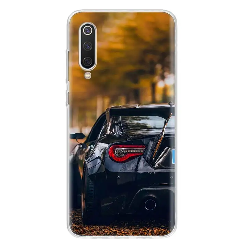 Sports Cars Male Men Phone Case For Xiaomi Poco M3 M4 M5 M5S X3 NFC X4 GT X5 Pro F3 F2 Mi A1 A2 A3 CC9E Note 10 Lite Cover Soft