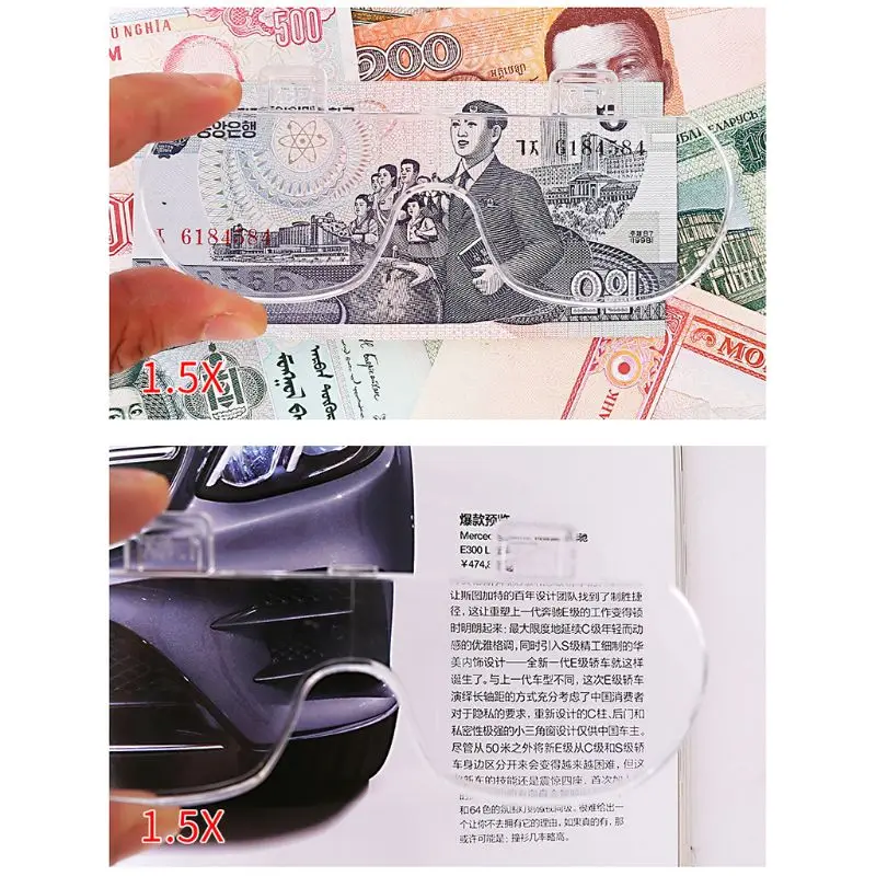 

Magnifying Glasses Magnifier 1.5X 2.5X 3.5X 5.0X USB Rechargeable with LED Light RXJC