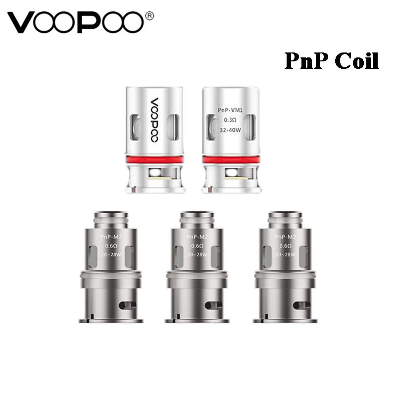 VOOPOO PnP Coil M2 R1 C1 M1 R2 RBA Pnp-M1 сетка PnP-VM1 PnP-VM3 спираль для VINCI R X Pod |