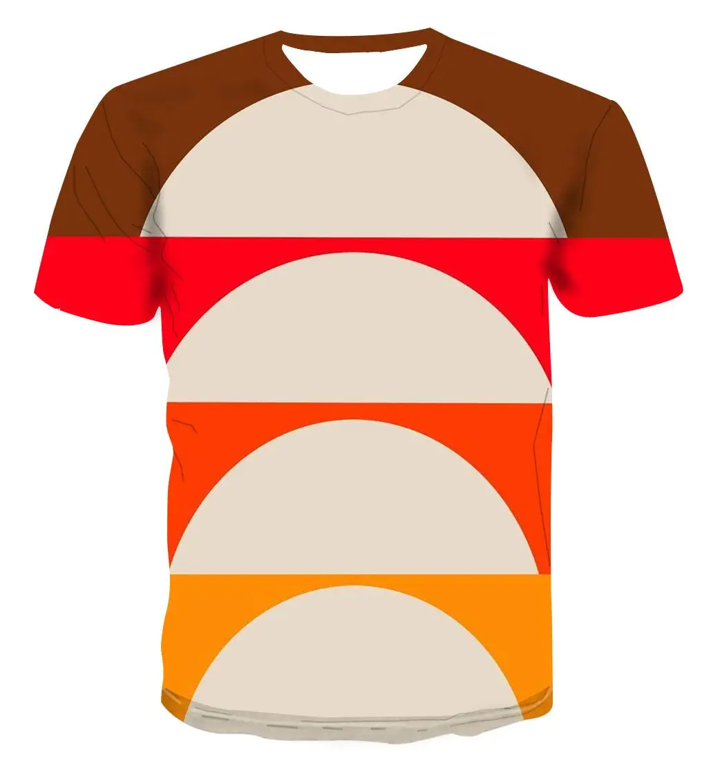 

2020 3D printing new trend crystal necklace / geometric creative personality design art simple colors and cool street style S-6X