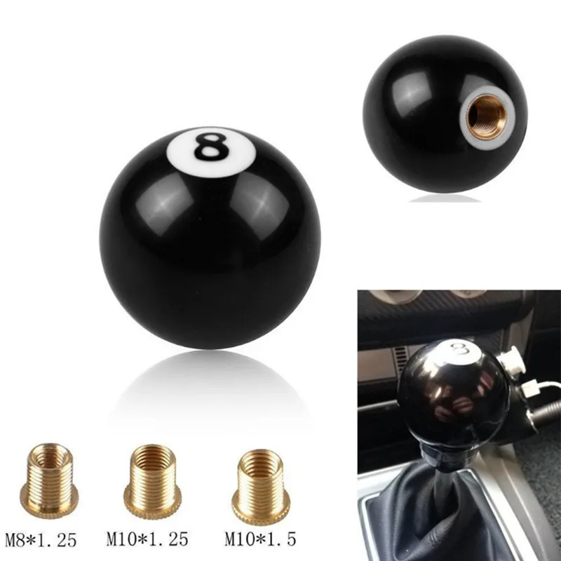 

Universal Car Auto Truck 8 Ball Gear Shifter Lever Handle Shift Knob Column