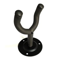 wall mounted round hook rack acoustic metal electric ukulele keeper home studio wall stand guitar hanger