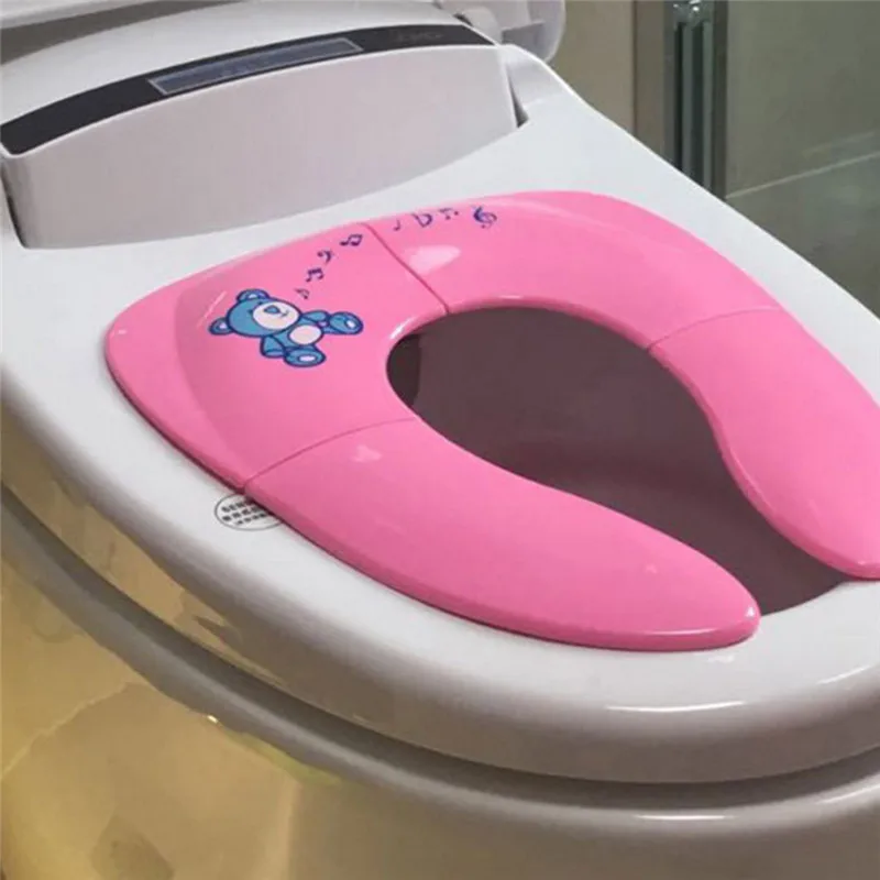 

Baby Travel Folding Potty Seat toddler portable Toilet Training seat children urinal cushion children pot chair pad /mat