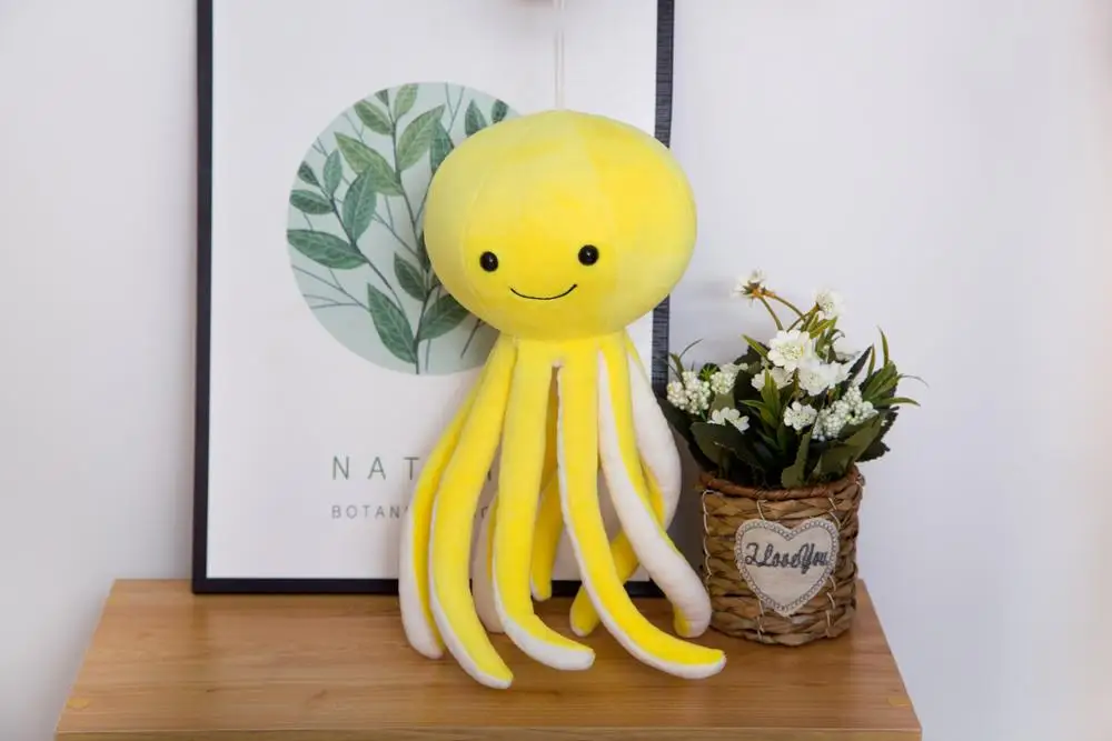 10 пар/партия милые плюшевые игрушки осьминоги мягкие &quotосьминог&quot Полярный