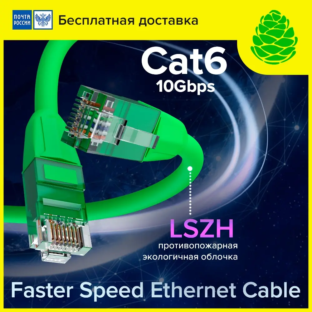 GCR кабель LSZH UTP rj45 ethernet cable cat6 для ПК интернет компьютера utp сетевой патч корд |