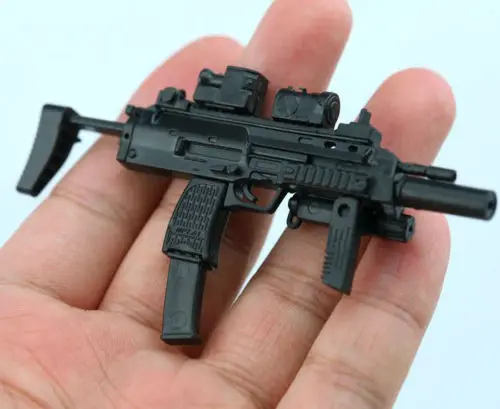 

NEW 1/6 4D Germany MP7 Submachine Gun Model DIY Assemble Models for 12 inches Action Figures Collections