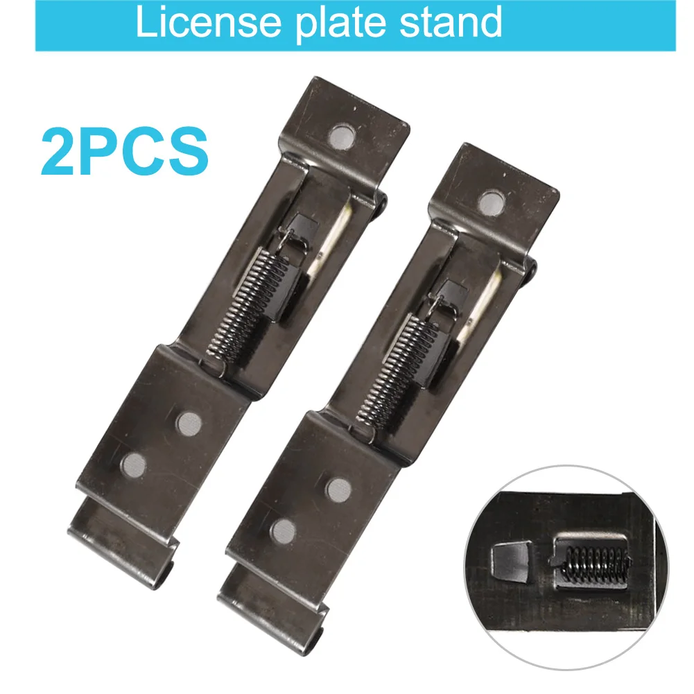 Держатель рамы номерного знака автомобиля зажимы для прицепа подпружиненный