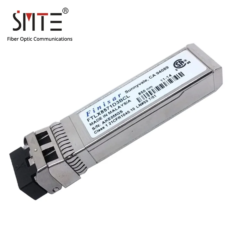 

FTLX8571D3BCL 10G Multimode SFP-10G-SR 850nm 300M Fiber Module