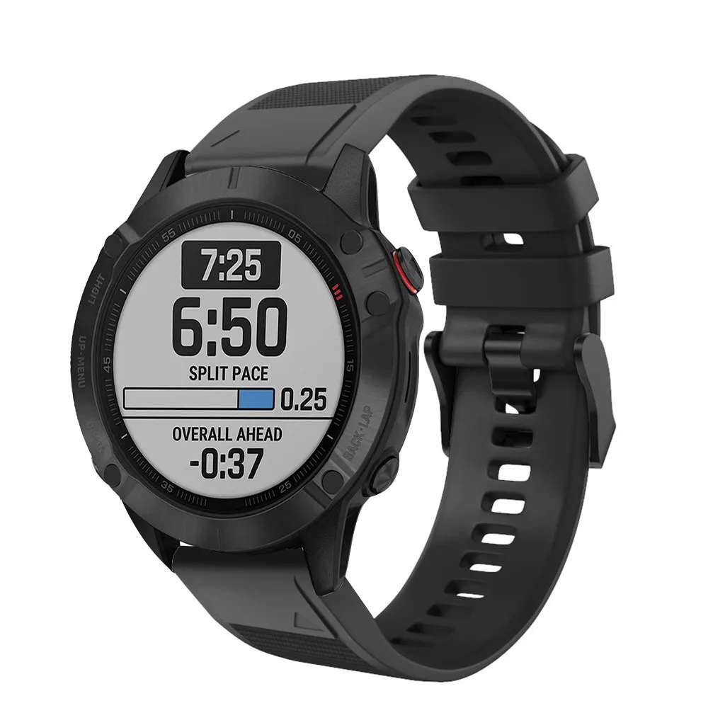 Быстросъемный силиконовый сменный ремешок OTOKY для наручных часов Garmin Fenix 6/Fenix 6Pro 15