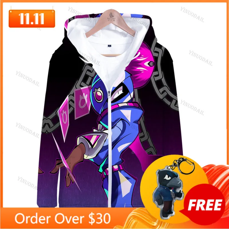 

Shooter Game 3D Hoodies Men Clothing Harajuku Sweatshirt Children Shoot Kids Game Child Tops Men and Women