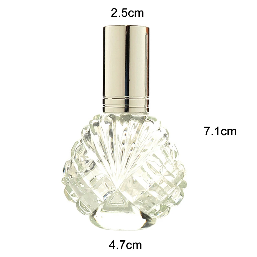 

15ml Reusable Perfume Atomizer Liquid Dispenser Fine Mist Spray Glass Perfume Bottle Travel Packaging Empty Cosmetic Containers