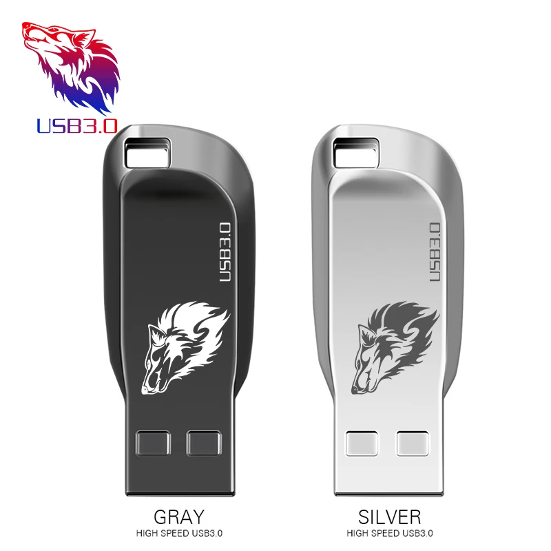 Водонепроницаемый металлический флеш накопитель USB 3 0 4 ГБ 8 16 32 64 карта памяти