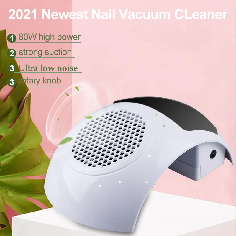 

Nail Dust Suction Collector Fan Nail Dust Vacuum Cleaner Machine Extractor Fan For Manicure Professional Nail Art Equipment