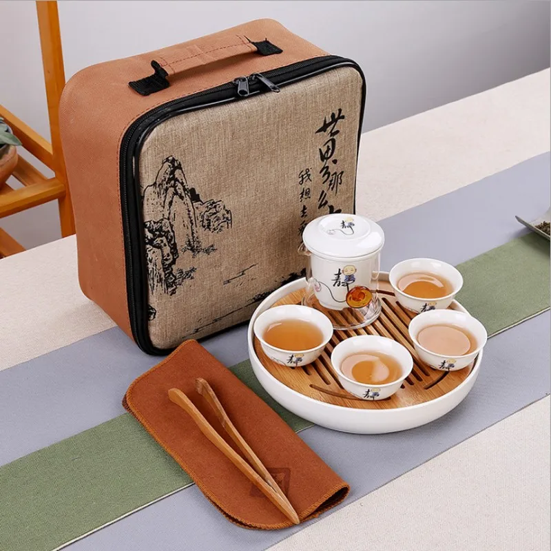 Чайный набор включает в себя 1 горшок 4 чашки высококачественный элегантный