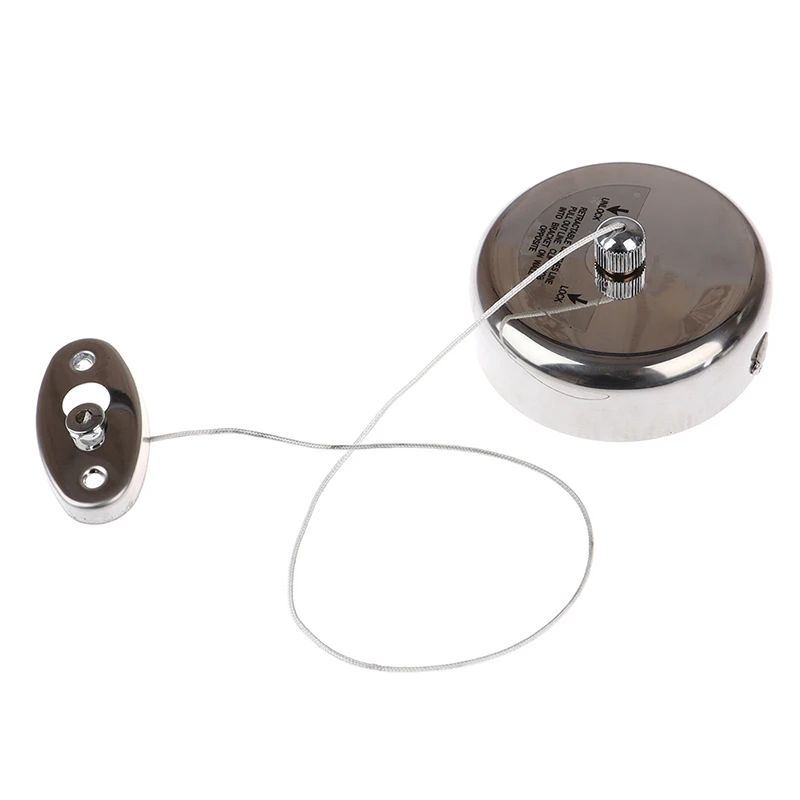 Телескопическая невидимая настенная вешалка из нержавеющей стали для одежды