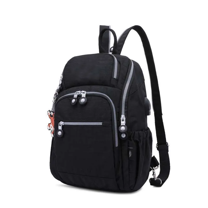 

Дизайнерский женский рюкзак TEGAOTE, сумки, модная мини-сумка с цепочкой в виде обезьяны, нейлоновая школьная сумка для девочек-подростков, жен...