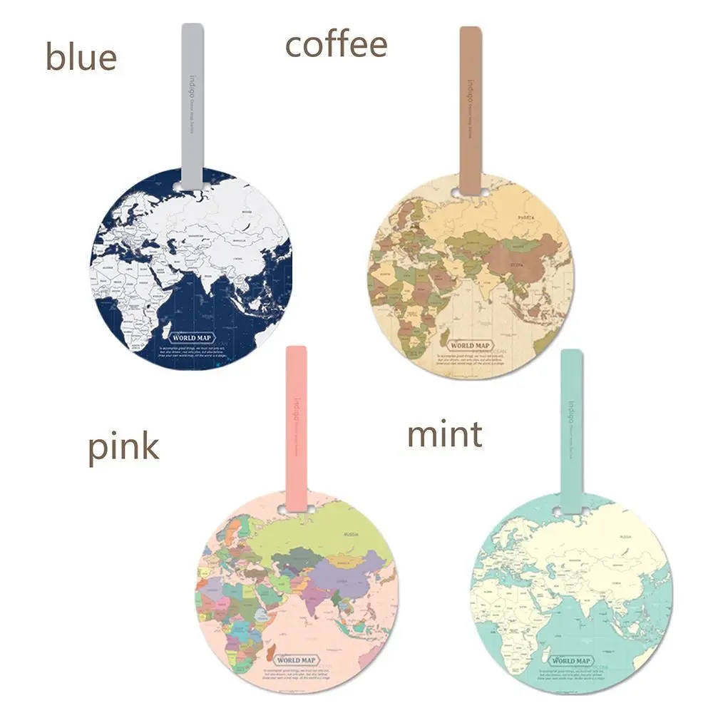 Модная багажная бирка для карт дорожные аксессуары силикагель чемодан держатель