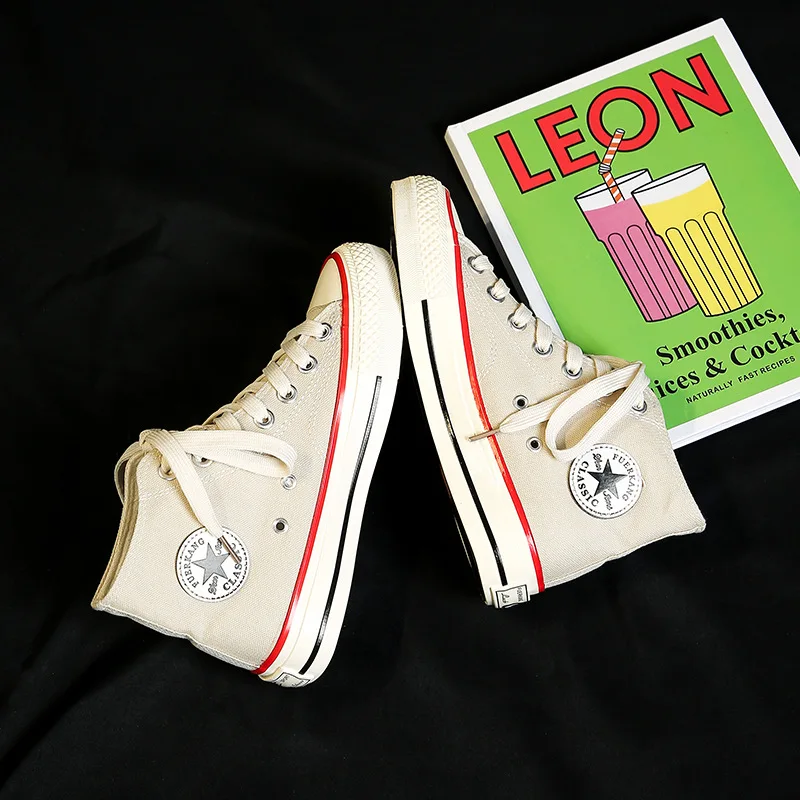 

Classic Sneakers Woman Casual Canvas Shoes Women Vulcanized Shoes Sneakers Female Couple PSD9 2021