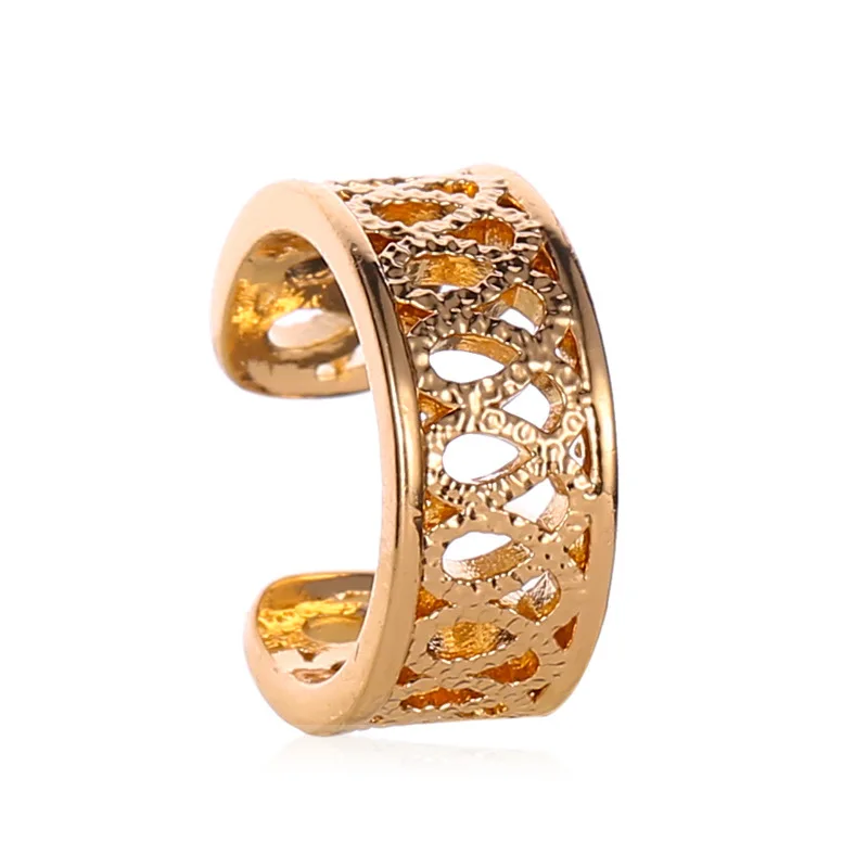 

2021 Fashion Punk Rock Geometric Ear Cuff for Women Vintage Unisex Cuff Clip Earrings Without Piercing Statement Jewelry