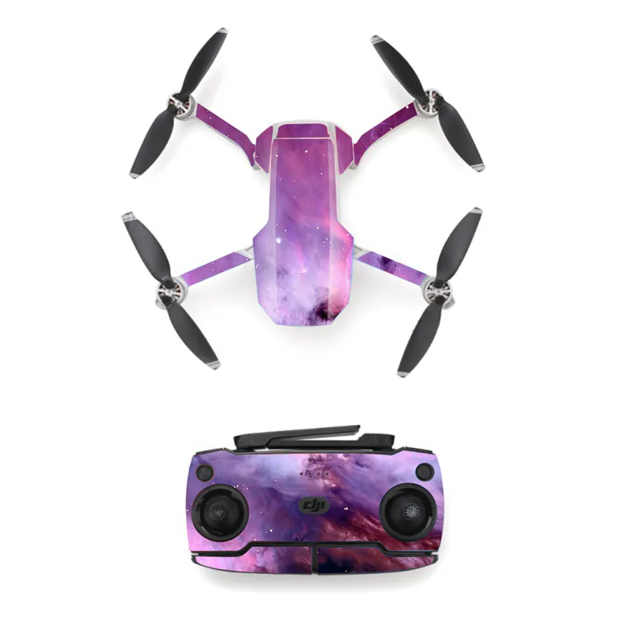 7 стилей s звездное небо стикер для DJI Mavic мини Дрон и пульт дистанционного