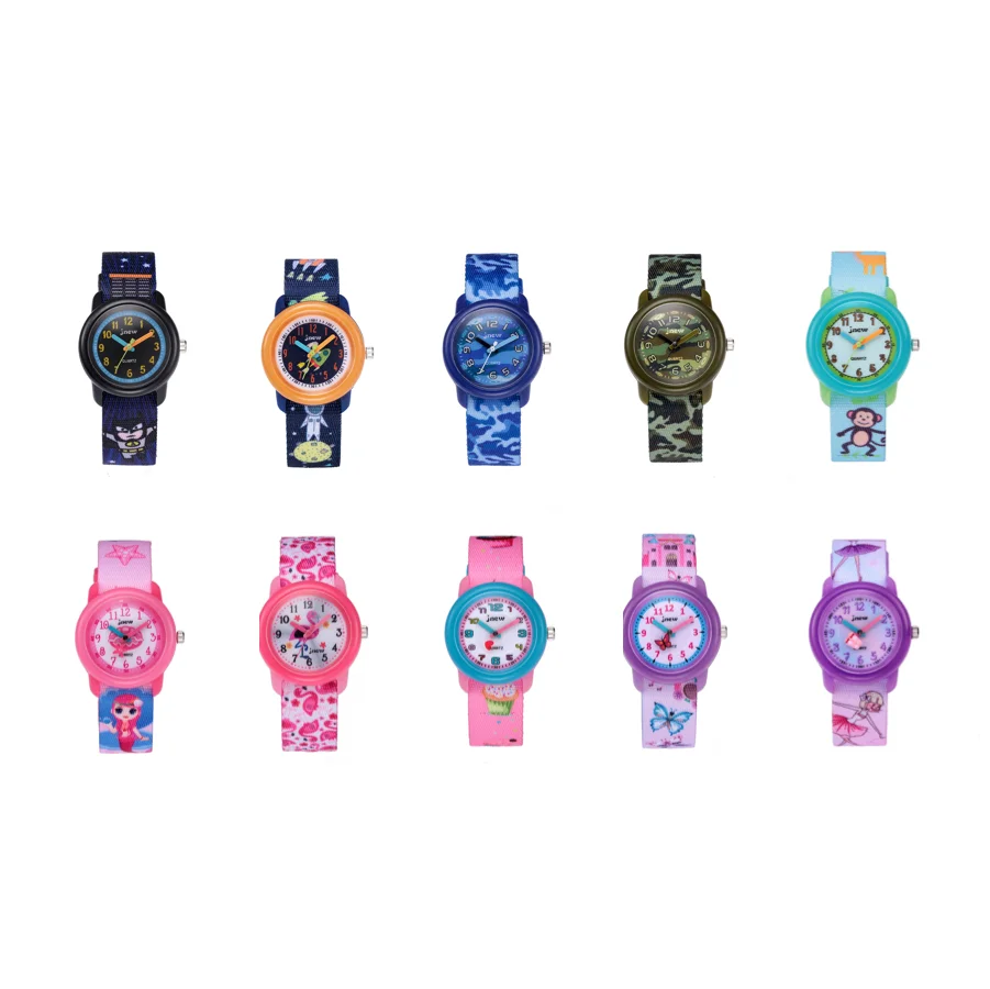 New Waterproof Children's Watch Cartoon Pattern Braided Strap Students Wristwatch Boy Girl Watches Gift Clock Reloj Infantil enlarge