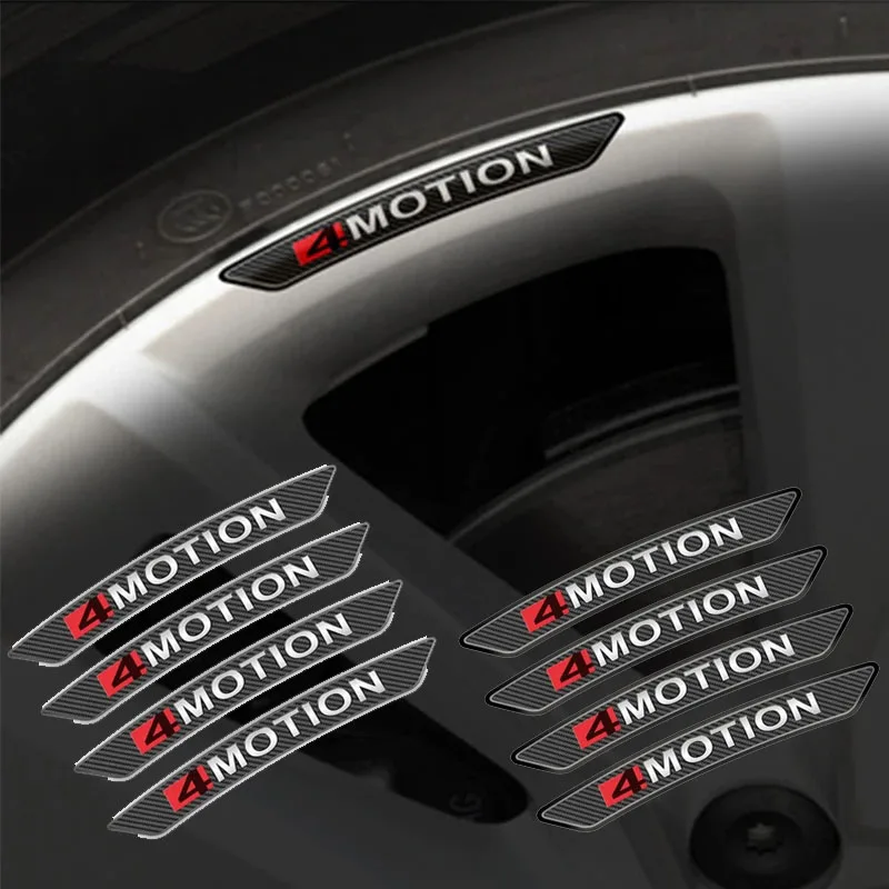 Автомобильный Стайлинг колесные диски гоночные 4 наклейки для Volkswagen Polo 9n 6r VW Passat B6