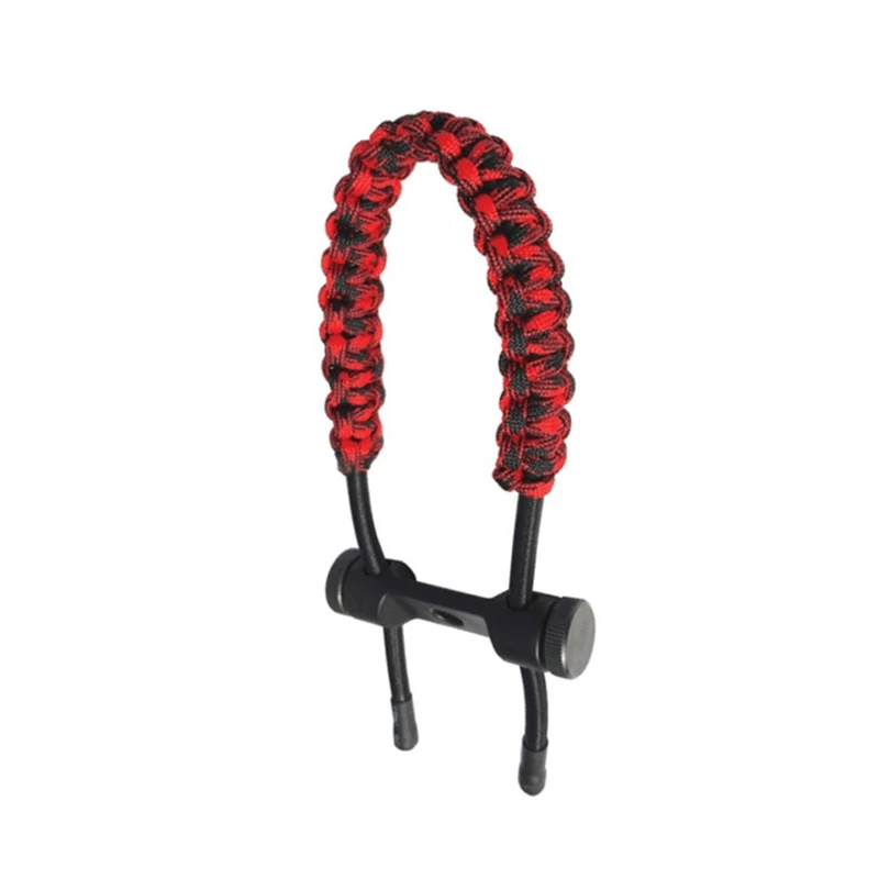 

1 шт. регулируемый нейлоновый бант-слинг, ремешок на запястье, плетеный комбинированный бант, ремешок на запястье