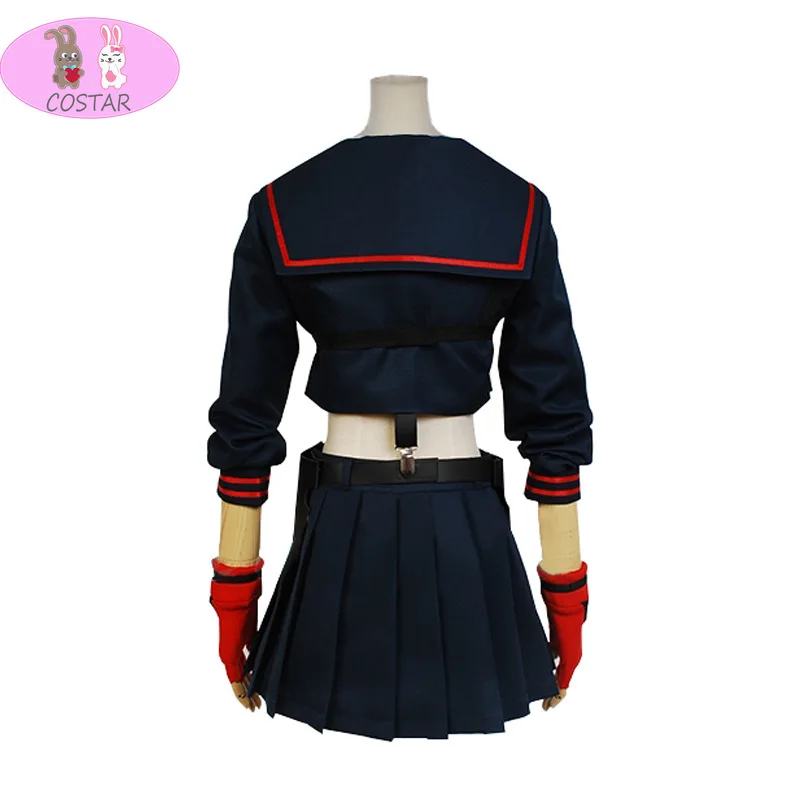COSTAR японский аниме KILL La Matoi Ryuko косплей костюм футболка юбка перчатки школьная