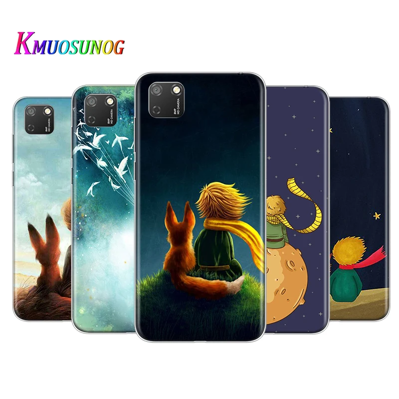 

Transparent Cover The Little Prince with fox For Honor 9 9S 9A 9C 9X 9N 9i V9 10 10i 10X X10 Lite Pro Shockproof Phone Case