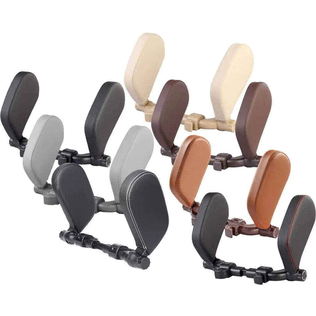 

Подголовник автомобильного сиденья, 180 градусов, ПВХ, кожаная Автомобильная подушка для поездок, поддержка головы и шеи