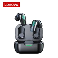 lenovo xt82 tws bluetooth earphones wireless headphones stereo noise reduction bass touch control earphone led digital display