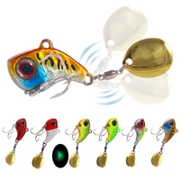 phat fish spinner spoon fishing lures 9131622g rotating metal vib vibration bait new jigs trout winter hard lure tackle pesca