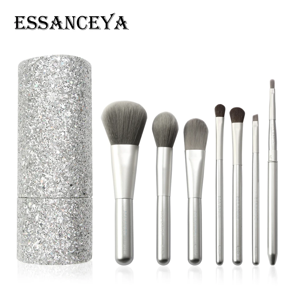Набор кистей для макияжа ESSANCEYA 7 шт. набор путешествий лица глаз губ инструменты