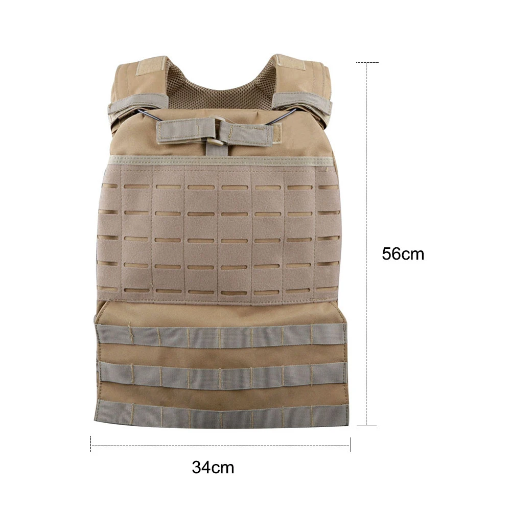 

Outdoor Training Tactic Vest Body Armor Adjustable Combat Vest Molle Plate Carrierr Vest CS Protective Hunting Vest Gear