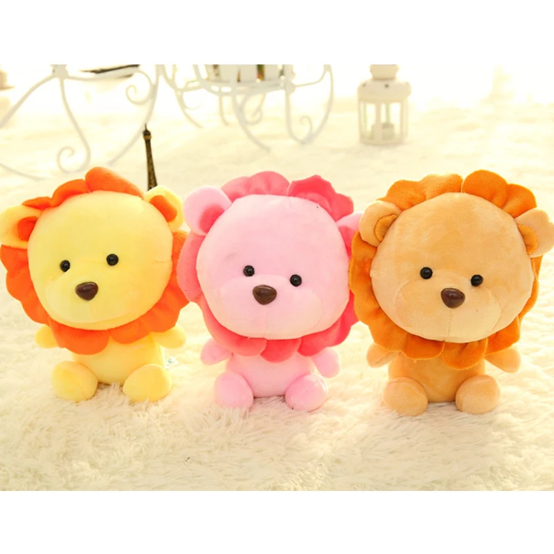 18 см милый Подсолнух маленький лев кулон Детская плюшевая игрушка подушка для