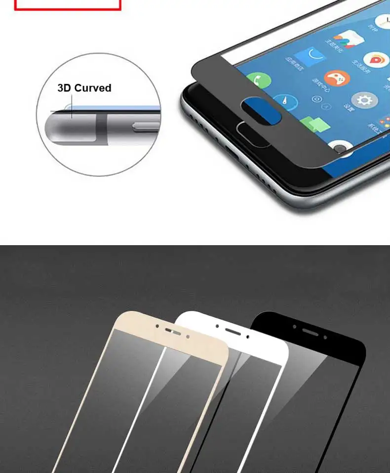 9D защитный Стекло на Meizu M6S M6 M6T M5S M5C M5T M3 M3S M3E M8 M3 M5 M6 закаленное Экран протектор Стекло пленка