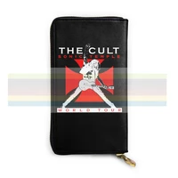 the cult sonic temple 89 tour new mens and womens smart leather wallet credit card bank card bag long mobile wallet