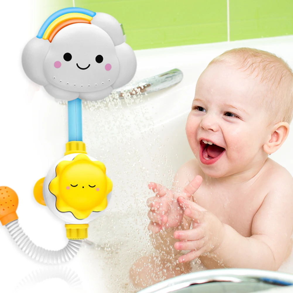 

Water Play Set Baby Girl Boy Mini Plastic Funny Play Toys Children Kids Sprayer Bathroom Sprinkler Shower Bath Toy