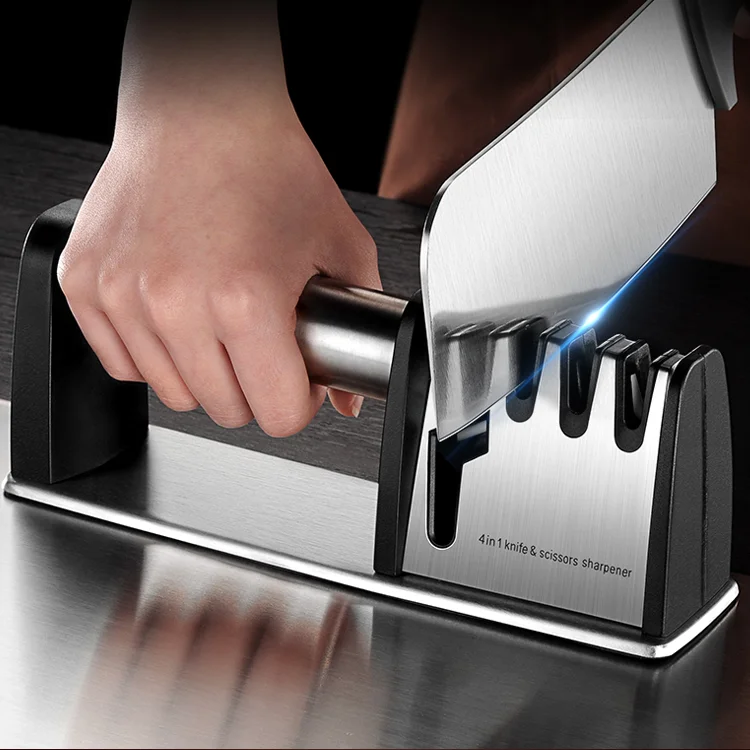 

Professional Knife Sharpener Quick Automatic Multifunctional Scissors Sharpener Stone Amoladora Kitchen Accessories DF50MDQ