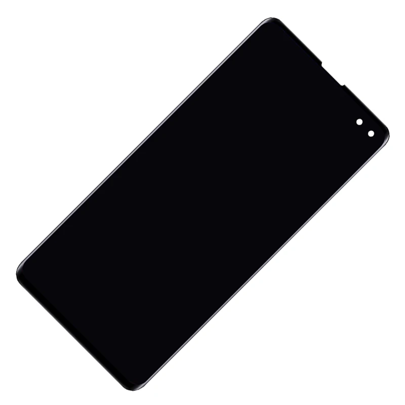 Ceny Mała Kropka Oryginalny S10 5G G977U LCD Do Samsung Galaxy S10 5G Wyświetlacz Z Ramką Super AMOLED SM-G977B Ekran Martwy Piksel