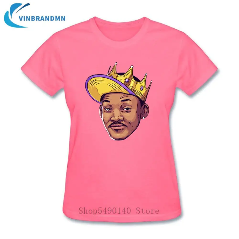 Женская футболка в стиле хип хоп Fresh Prince Bel Air хлопковая с коротким рукавом летнем