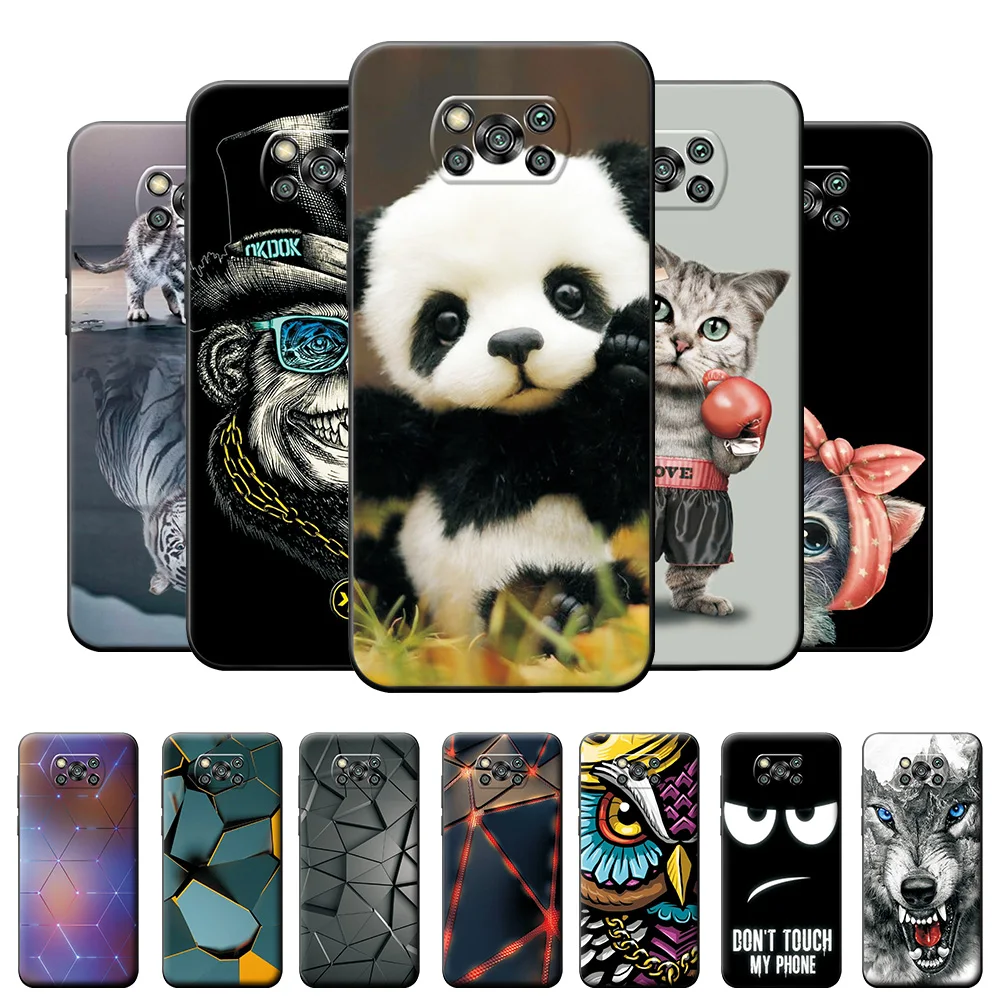 case for xiaomi poco x3 nfc case xiaomi poco x3 pro soft silicone phone case for xiaomi poco x3 nfc back cover for poco x3 pro free global shipping