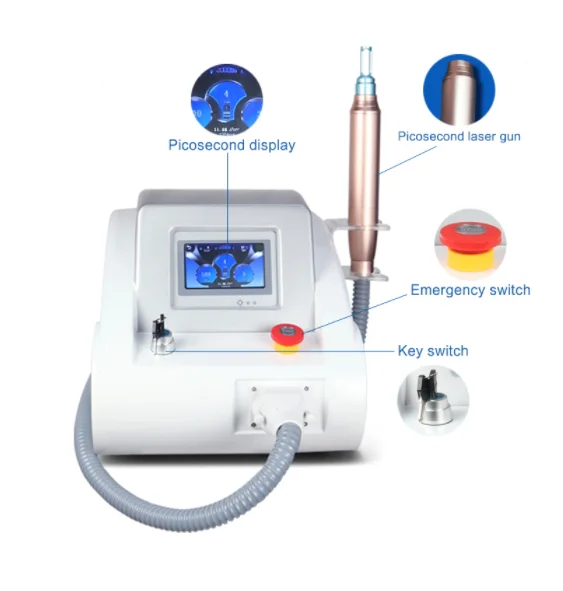 Профессиональная машина для удаления татуировки Q Switch Nd Yag Laser для салонов красоты
