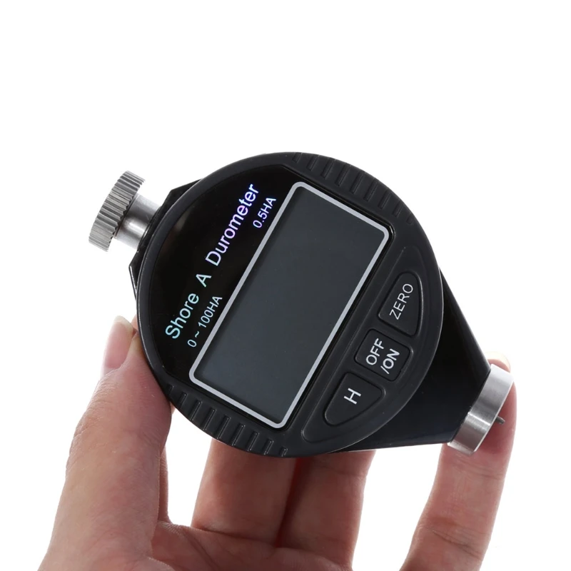 

2021 New Digital Durometer Shore A Tester Rubber Hardness Meter 0~100HA For Plastic Leather Wax